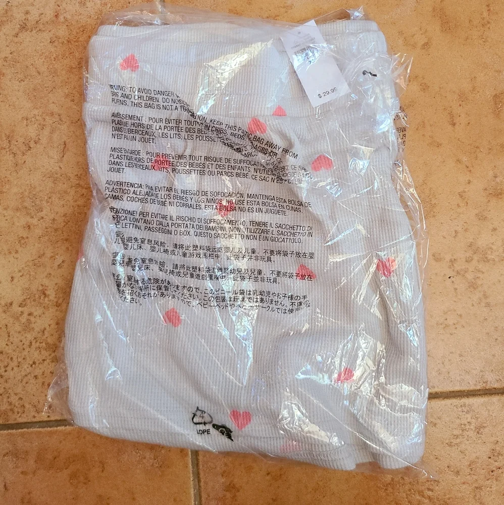 👀50% OFF💕NWT‼️ GAP brand Waffle-Knit Long Sleeve & Shorts Lounge Set - Picture 15 of 16